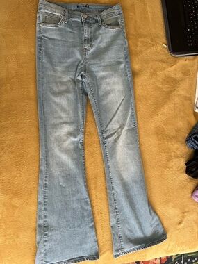Light Blue Women's Flared Jeans